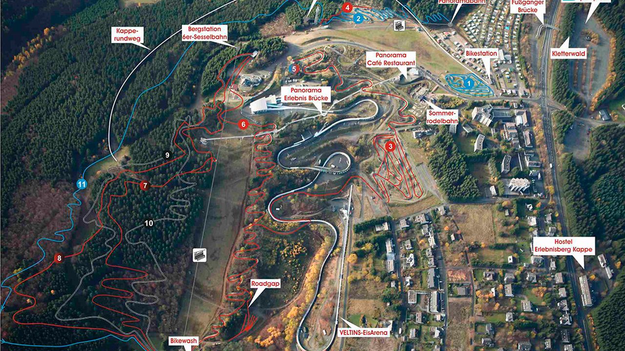 Bikepark Winterberg - spektakulär Bikepark Winterberg - spektakulär